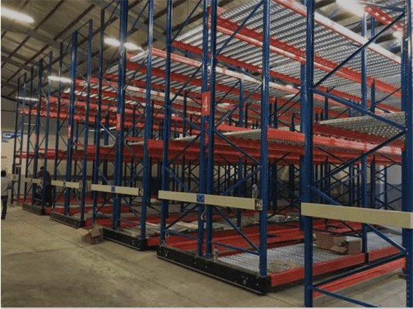 Introduktion av ett elektriskt mobilt racksystem